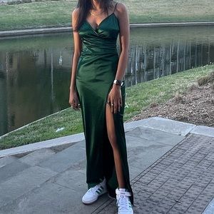 Dark Green Prom Dress